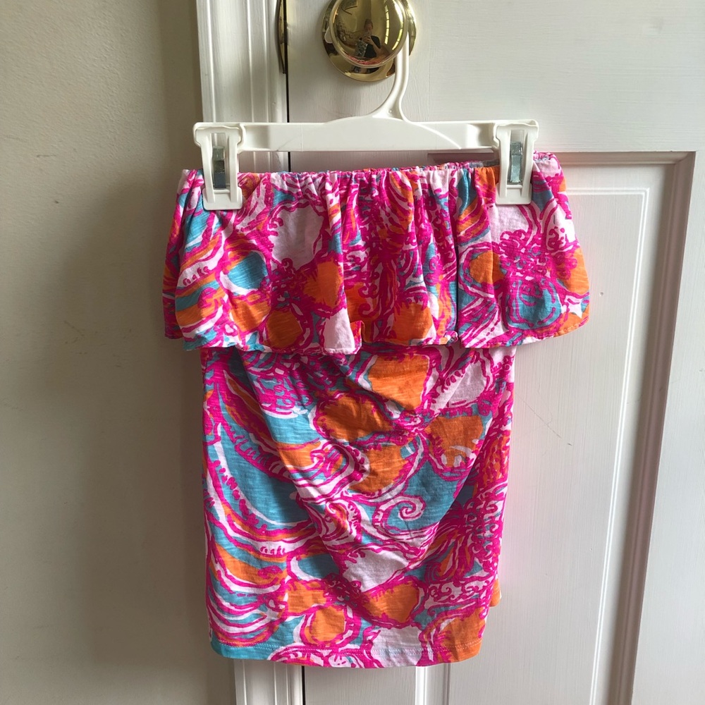 Lilly Pulitzer Flounce Tube Top